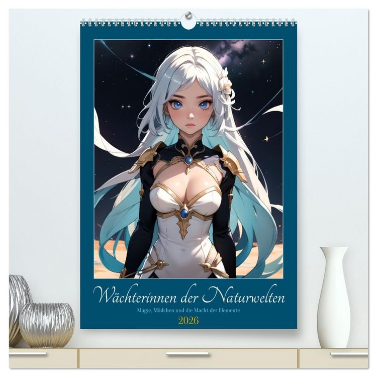 Produktbild: W&auml;chterinnen der Naturwelten (hochwertiger Premium Wandkalender 2026 DIN A2 hoch), Kunstdruck in Hochglanz