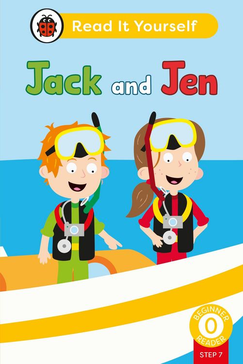 Produktbild: Jack and Jen (Phonics Step 7): Read It Yourself - Level 0 Beginner Reader