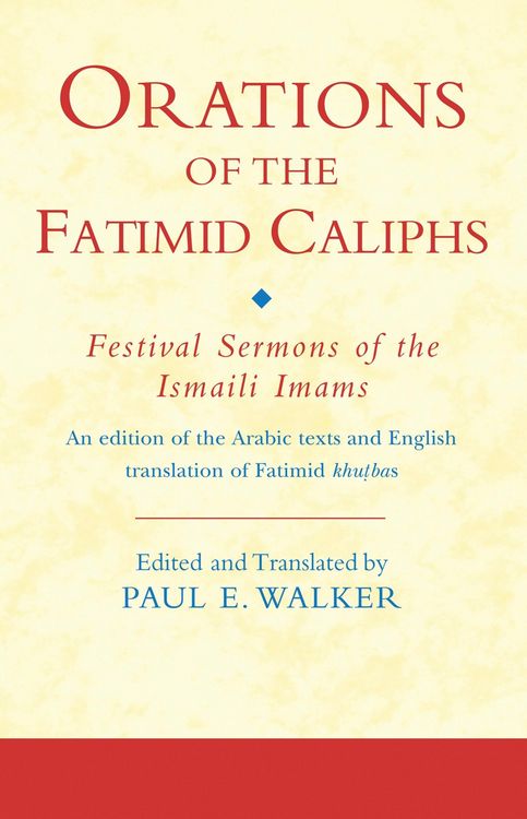 Produktbild: Orations of the Fatimid Caliphs