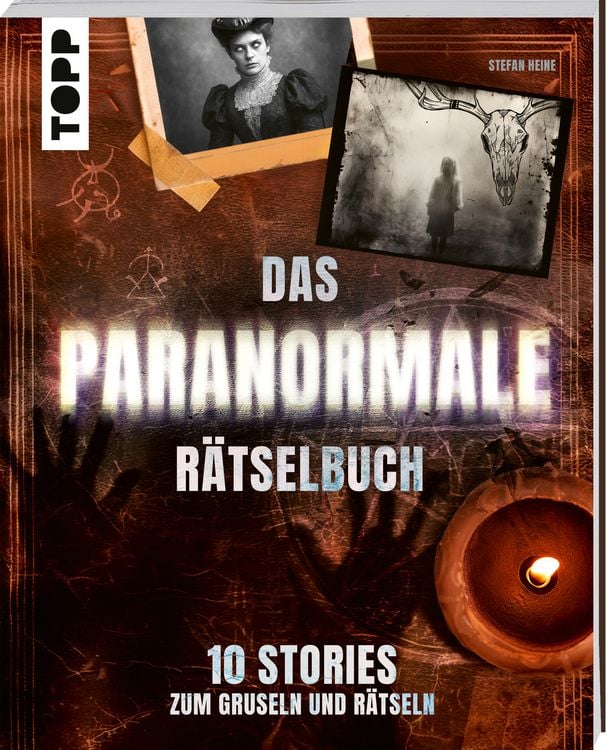 Produktbild: Das paranormale R&auml;tselbuch &ndash; 10 Stories zum Gruseln und R&auml;tseln