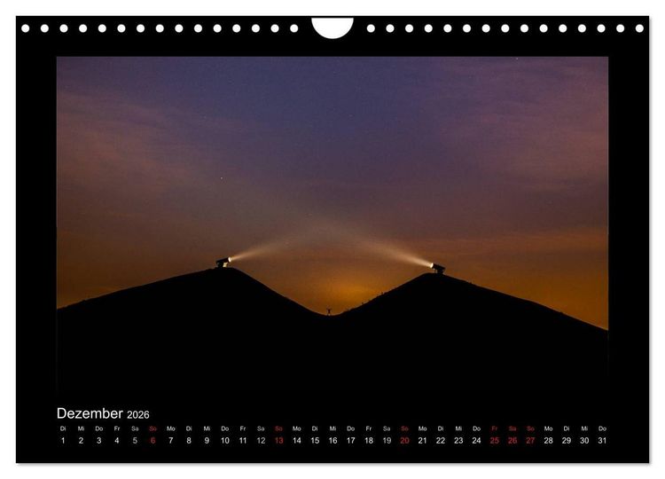 Produktbild: Berge und T&auml;ler im Ruhrgebiet (Wandkalender 2026 DIN A4 quer), CALVENDO Monatskalender