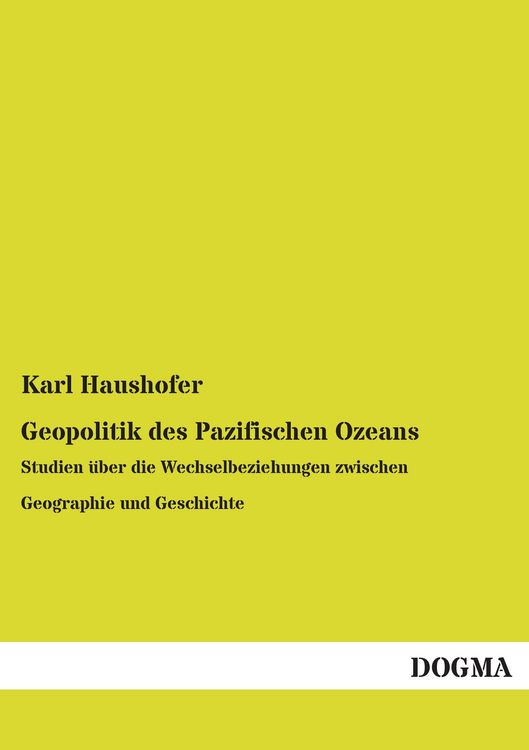 Produktbild: Geopolitik des Pazifischen Ozeans