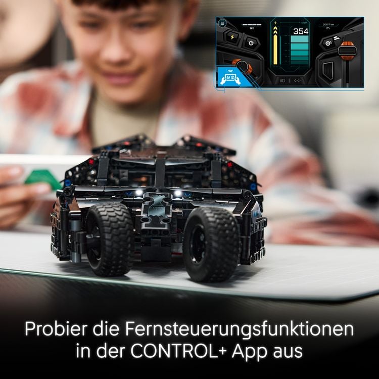 Produktbild: LEGO Technic 42239 Batmobile Tumbler, ferngesteuertes Auto f&uuml;r Fans von Batman ab 12 Jahren