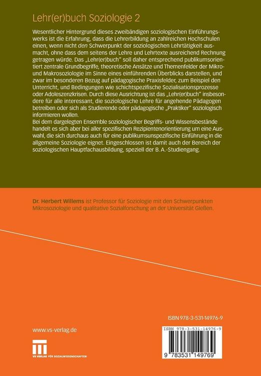 Produktbild: Lehr(er)buch Soziologie