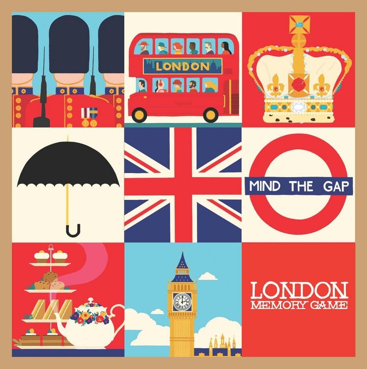 Produktbild: London Memory Game