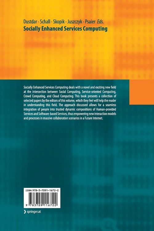 Produktbild: Socially Enhanced Services Computing
