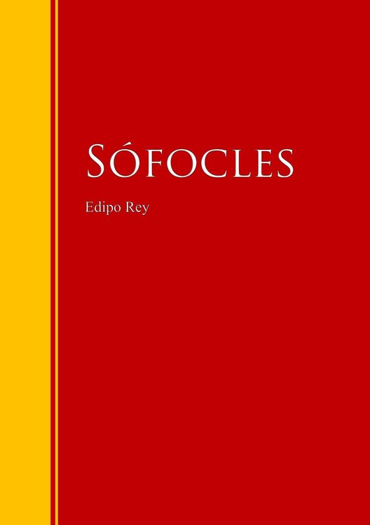 Produktbild: Edipo Rey: Tragedia cl&aacute;sica griega
