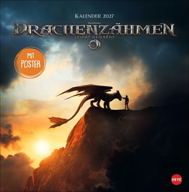 Produktbild: Drachenz&auml;hmen Broschurkalender 2027