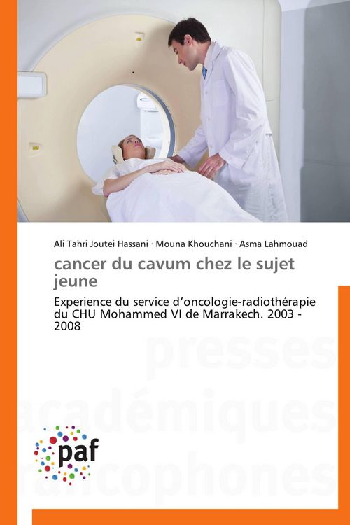 Produktbild: Cancer du cavum chez le sujet jeune