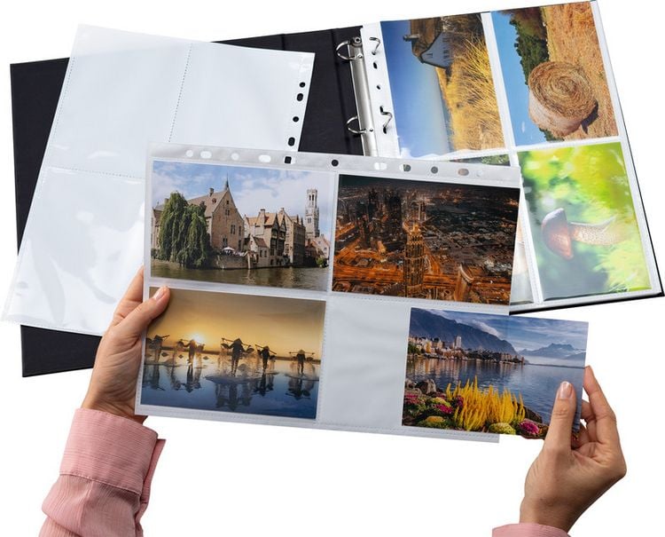 Produktbild: HERMA Fotosichth&uuml;llen f&uuml;r 80 Fotos 10x15cm 10 Blatt