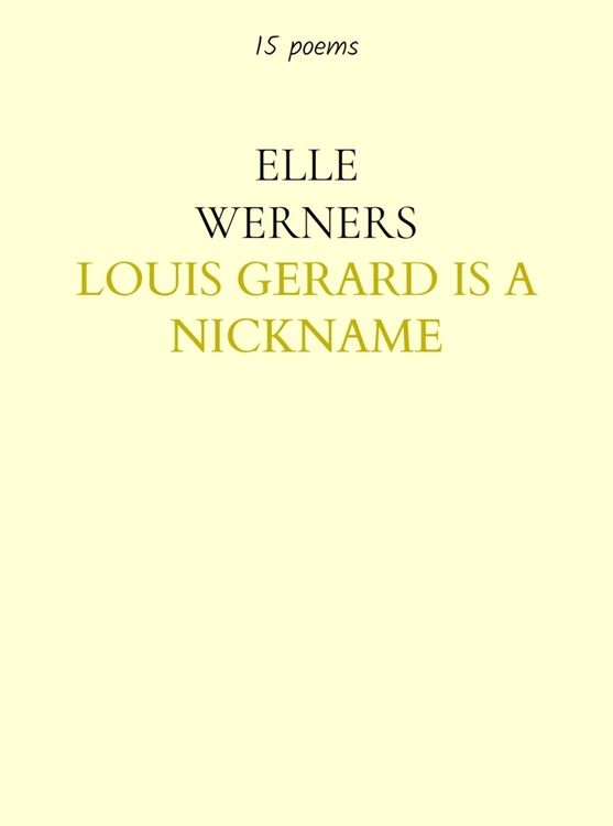 Produktbild: Louis Gerard Is a Nickname