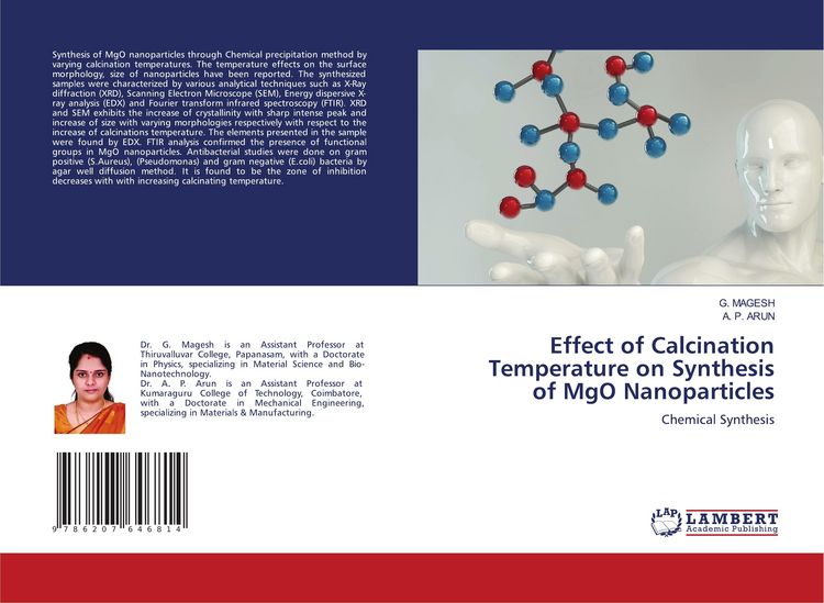Produktbild: Effect of Calcination Temperature on Synthesis of MgO Nanoparticles