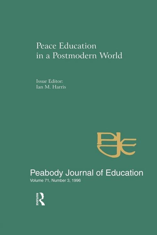 Produktbild: Peace Education in a Postmodern World