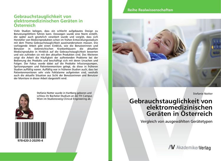 Produktbild: Gebrauchstauglichkeit von elektromedizinischen Ger&auml;ten in &Ouml;sterreich