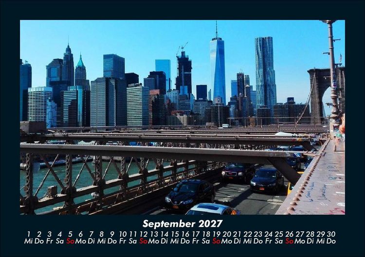 Produktbild: New York 2027 Fotokalender DIN A5