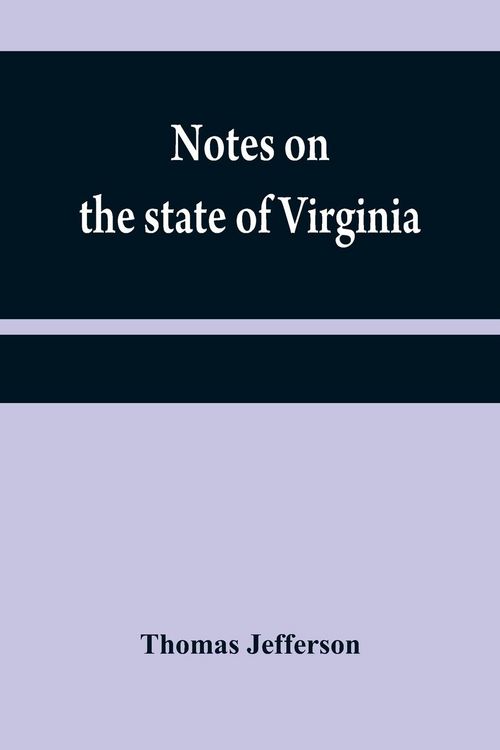 Produktbild: Notes on the state of Virginia