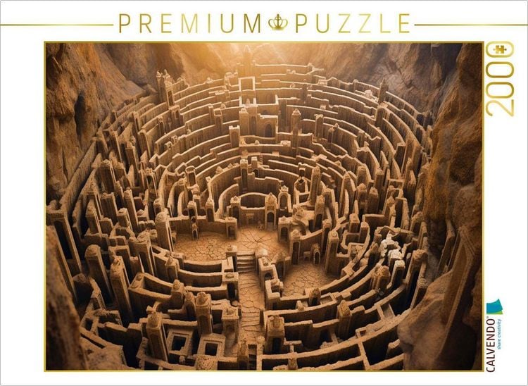 Produktbild: CALVENDO Puzzle Pfad des R&auml;tsels | 2000 Teile Lege-Gr&ouml;&szlig;e 90x67cm Foto-Puzzle f&uuml;r gl&uuml;ckliche Stunden