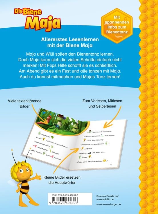 Produktbild: Die Biene Maja - Der Bienentanz - Zum Lesenlernen