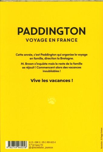 Produktbild: Paddington voyage en France