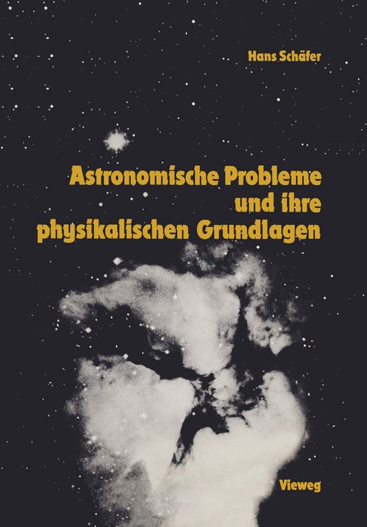 Produktbild: Astronomische Probleme und ihre physikalischen Grundlagen