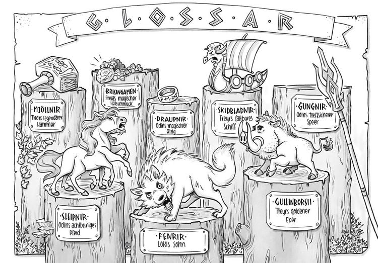 Produktbild: Ich, Odin, und die wilden Wikinger &ndash; G&ouml;tter und Helden erz&auml;hlen nordische Sagen