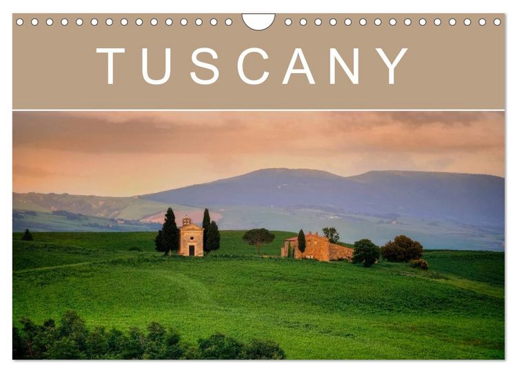 Produktbild: Tuscany (Wall Calendar 2026 DIN A4 landscape), CALVENDO 12 Month Wall Calendar