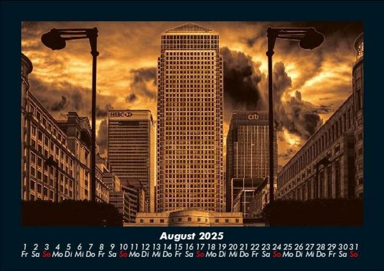 Produktbild: Architektur 2025 Fotokalender DIN A5