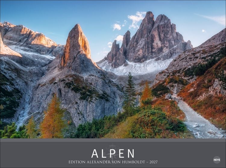 Produktbild: Alpen - Edition Alexander von Humboldt Kalender 2027