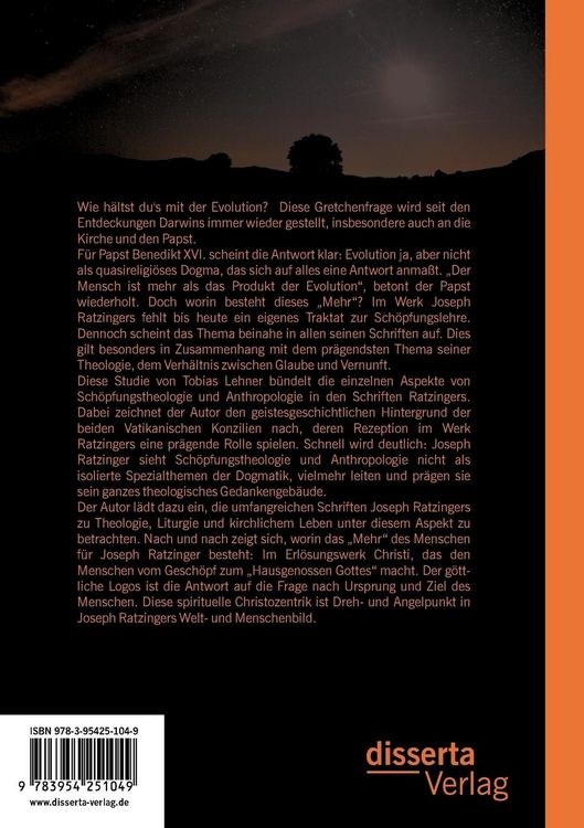 Produktbild: Evolution des Christlichen: Sch&ouml;pfungstheologie und Anthropologie bei Joseph Ratzinger/Benedikt XVI.