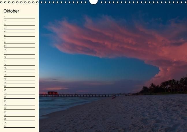 Produktbild: Immerw&auml;hrender Geburtstagskalender &ndash; Beautiful Sunsets (Wandkalender immerw&auml;hrend DIN A3 quer)