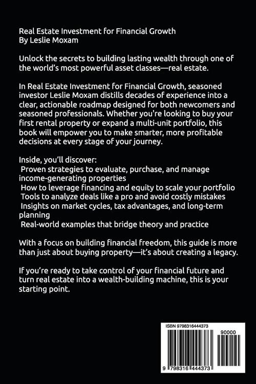 Produktbild: Real Estate Investment for Financial Growth
