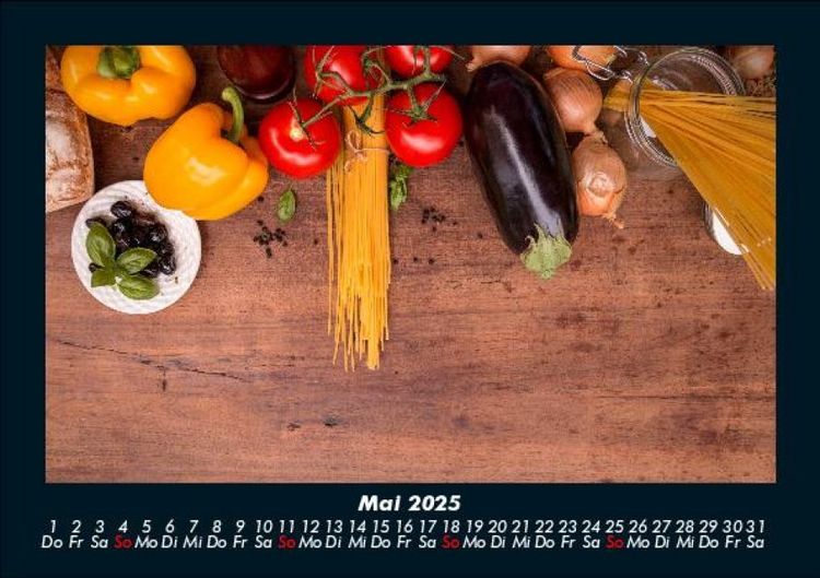 Produktbild: Gem&uuml;sekalender 2025 Fotokalender DIN A5