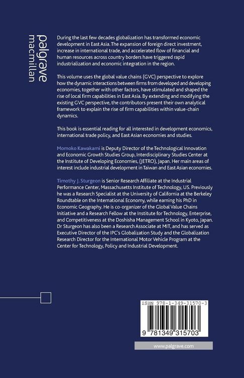 Produktbild: The Dynamics of Local Learning in Global Value Chains