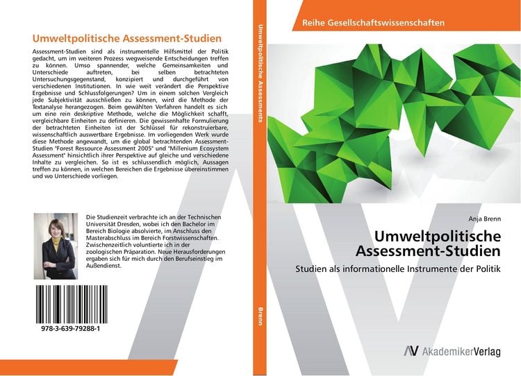 Produktbild: Umweltpolitische Assessment-Studien
