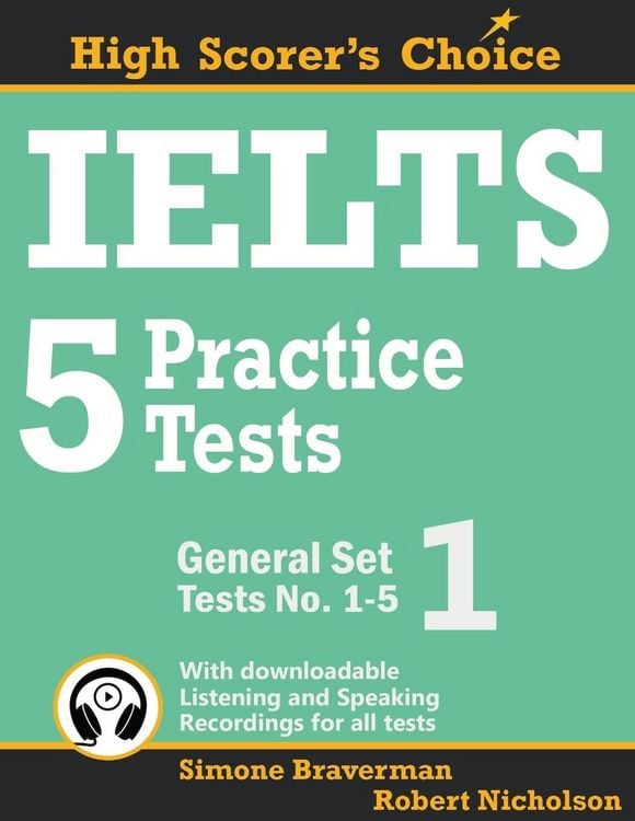 Produktbild: IELTS 5 Practice Tests, General Set 1