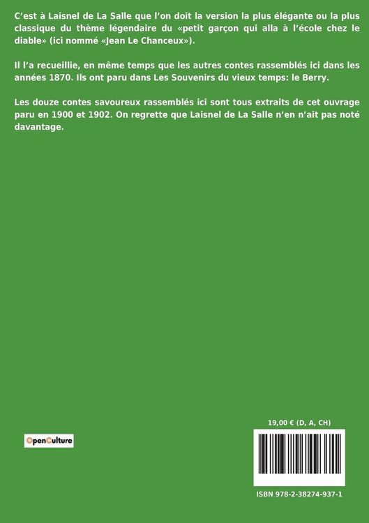 Produktbild: Contes du Berry