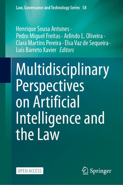Produktbild: Multidisciplinary Perspectives on Artificial Intelligence and the Law