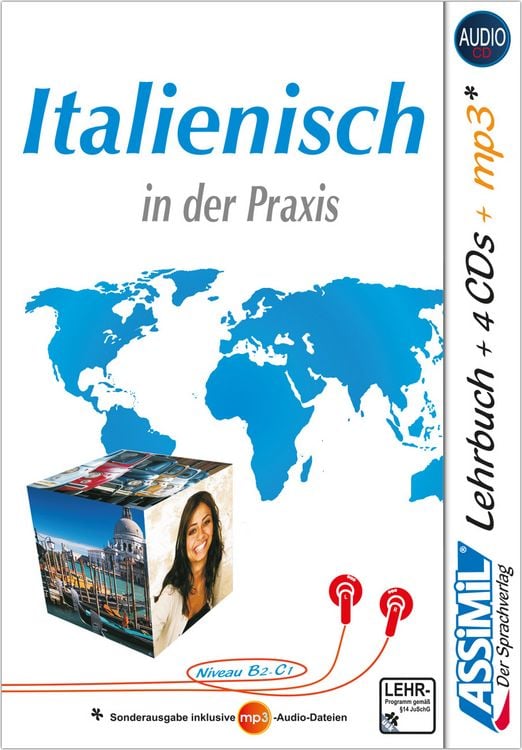 Produktbild: ASSiMiL Italienisch in der Praxis - Audio-Sprachkurs Plus - Niveau B2-C1