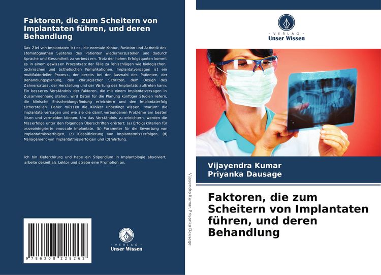 Produktbild: Faktoren, die zum Scheitern von Implantaten f&uuml;hren, und deren Behandlung