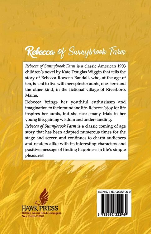 Produktbild: Rebecca of Sunnybrook Farm
