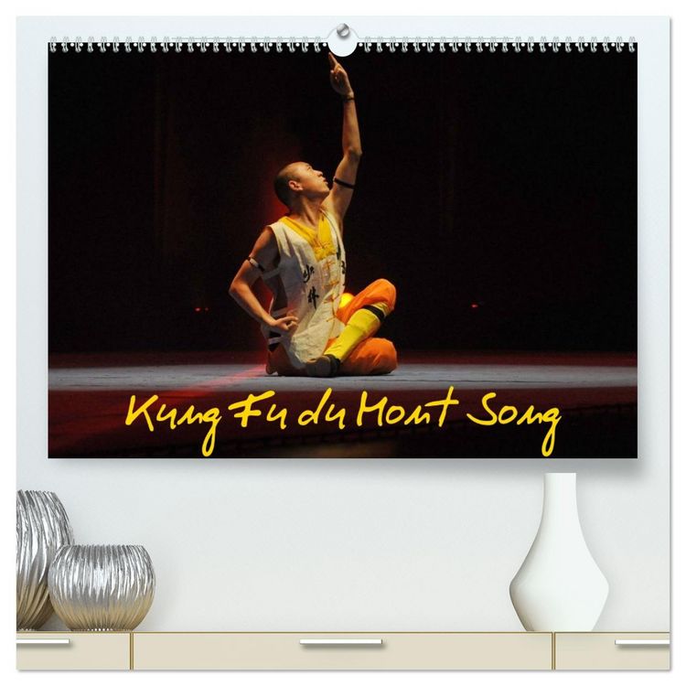 Produktbild: Kung Fu du Mont Song (Calendrier mural 2026 DIN A2 vertical) calendrier de bureau