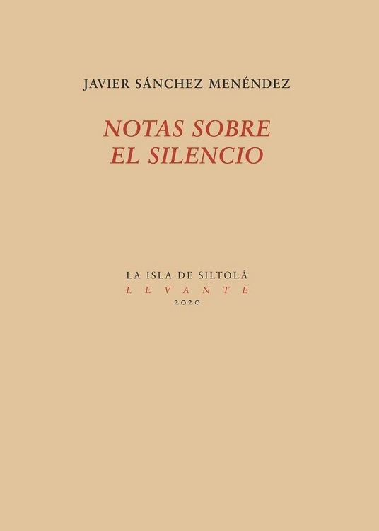 Produktbild: Notas sobre el silencio