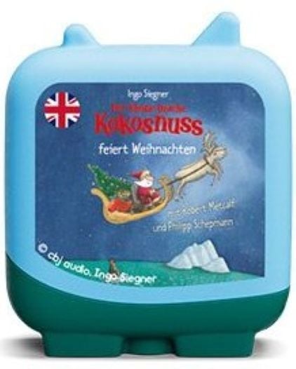 Produktbild: Pocket Tonies: Der kleine Drache Kokosnuss feiert Weihnachten. Englisch lernen mit dem kleinen Drachen Kokosnuss.