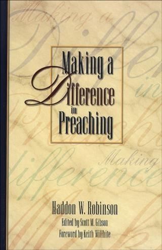 Produktbild: Making a Difference in Preaching
