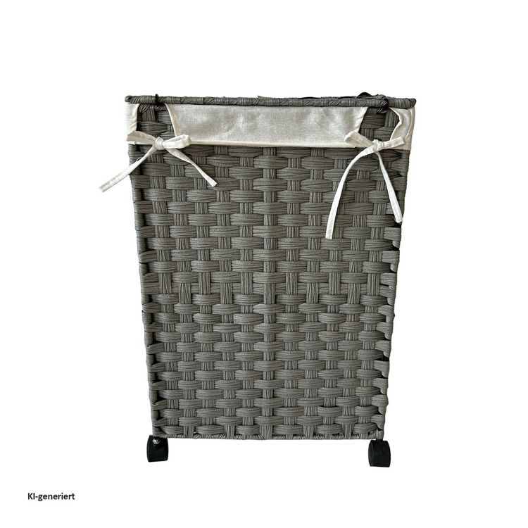 Produktbild: HTI-Living W&auml;schesammler 40 Liter Briena Grau W&auml;schesammler 40 Liter Briena Grau