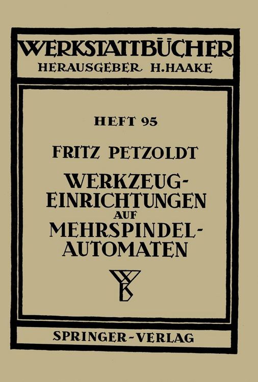 Produktbild: Werkzeugeinrichtungen auf Mehrspindelautomaten