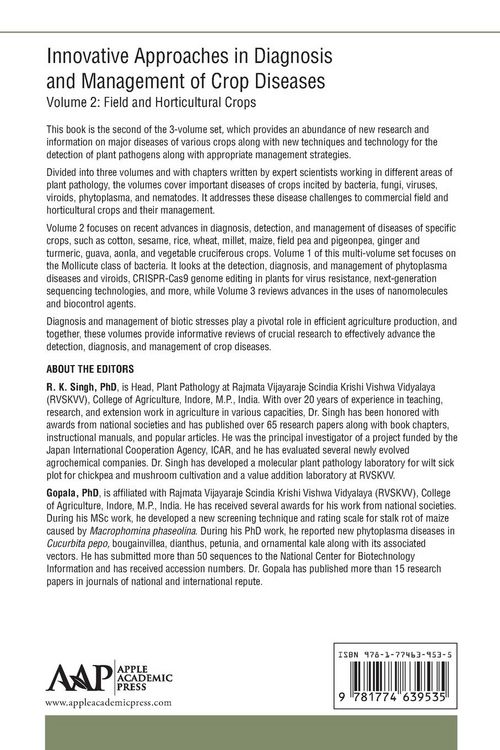 Produktbild: Innovative Approaches in Diagnosis and Management of Crop Diseases