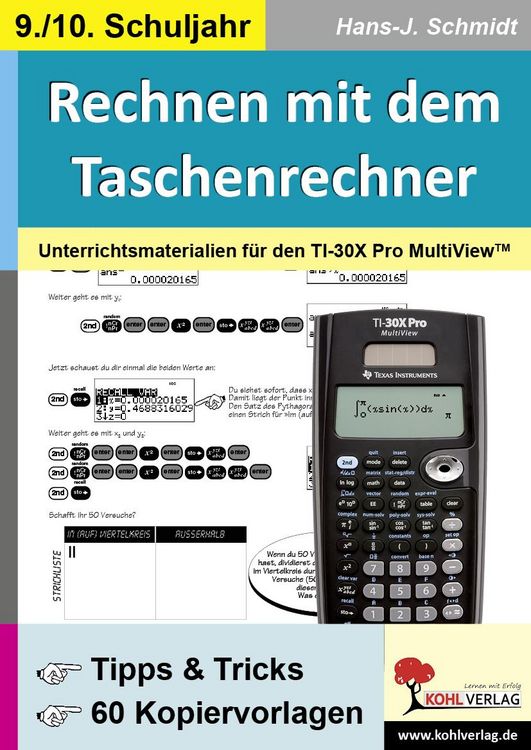 Produktbild: Rechnen mit dem Taschenrechner - 9./10. Schuljahr