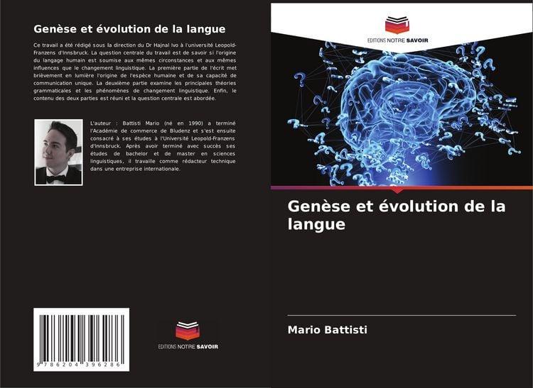 Produktbild: Gen&egrave;se et &eacute;volution de la langue