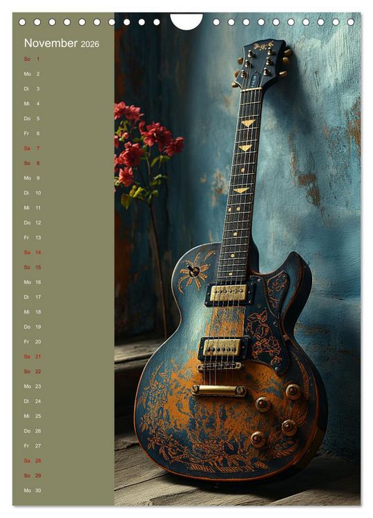Produktbild: Strings & Dreams: Ein Jahr musikalischer Inspiration (Wandkalender 2026 DIN A4 hoch), CALVENDO Monatskalender